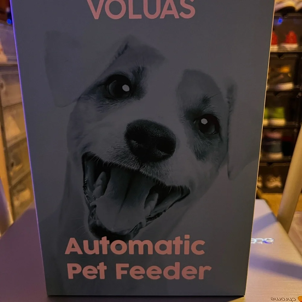 💥Voluas Automatic Pet Feeder 4.0L model#VL091 New In Box💥